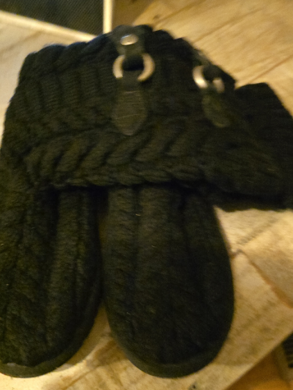 UGG Black Sweater Boots